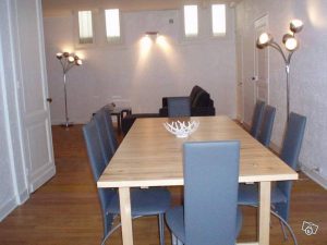 Salle à manger Gîte