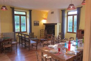 Salle à manger Gîte