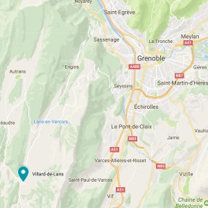Carte Villard-de-Lans